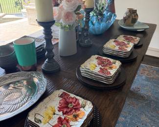 Square stoneware