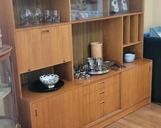 Danish Teak Wall Unit