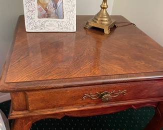 Hickory end table
