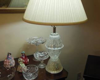 glass lamp base