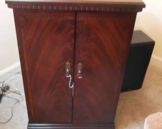 record cabinet