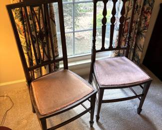 English side chairs
