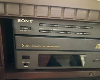 Sony  5 disc player