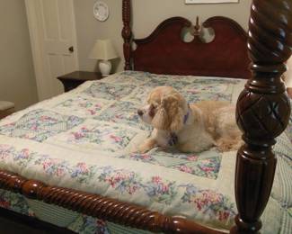 bedroom queen bed