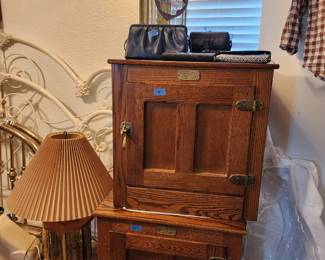 White Clad end tables/nightstands 