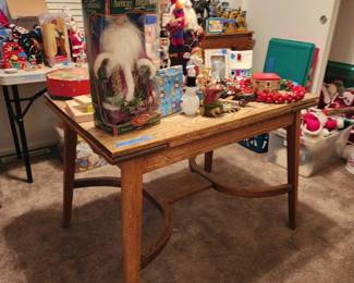 Wood Trestle table 