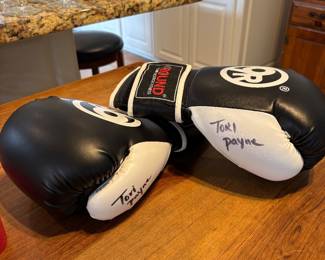Tori Payne Signed Boxing Gloves