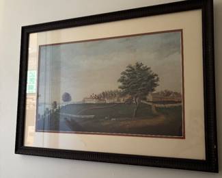 Framed Landscape Print
