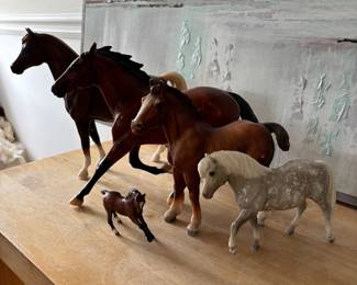 Vintage Breyer Horses