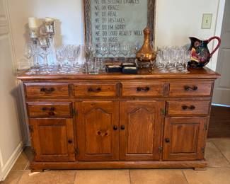 Wooden Sideboard