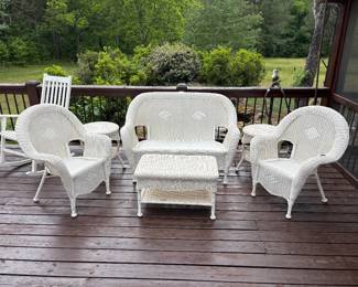 Hampton Bay Plastic Wicker Outdoor Furniture