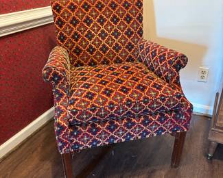 Fun Upholstered Arm Chair