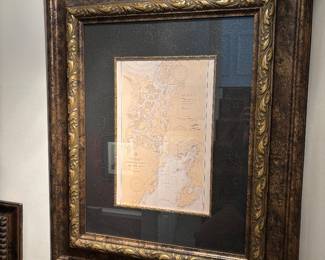 Framed Map Print