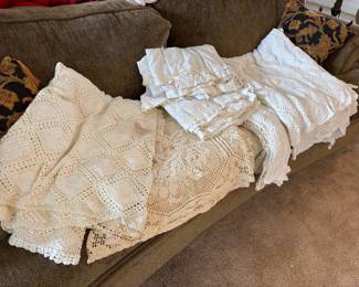 Vintage Lace Table Cloths