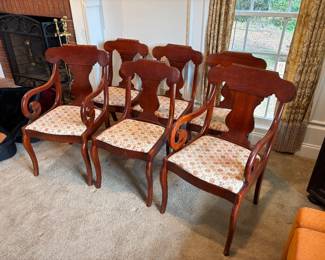 Set of 6 Vintage Dining Chairs