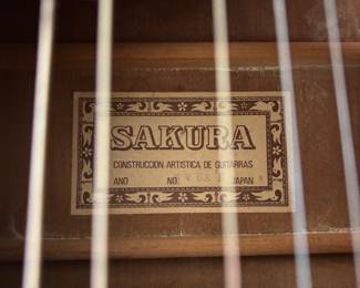 Sakura Acoustic Guitar
