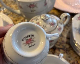 Floral Patterned China