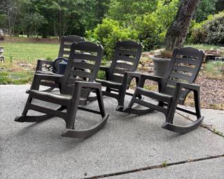 Outdoor Plastic Rocking Chairs