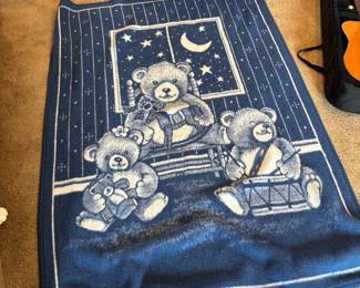 Teddy Bear Throw Blanket