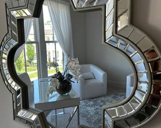 Braxton Studio  mirror. 39” x 39”