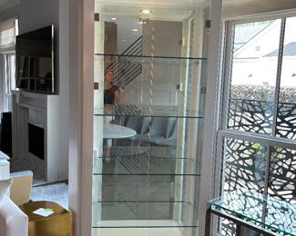 Second lighted display cabinet 