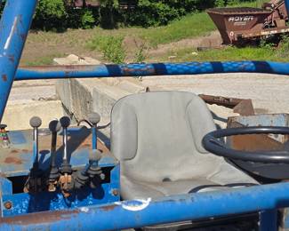  Teledyne Princeton D5000 Rough Terrain Piggy Back Forklift