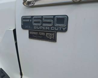 Ford F650 dump truck 1999 Diesel 