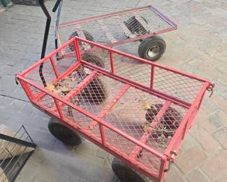 Metal wagon