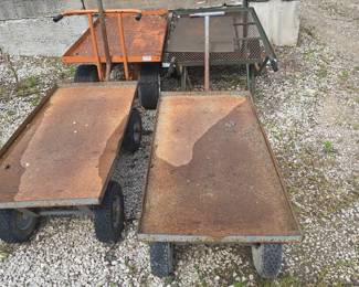 industrial pull carts