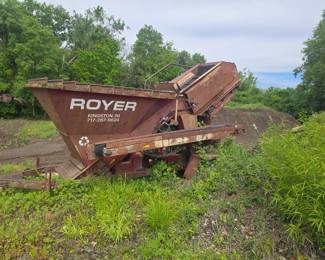 Royer soil shredder machine