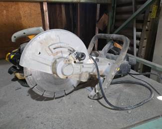 Evolution 12-inch electric concrete saw