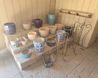 clay pots