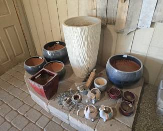 clay pots