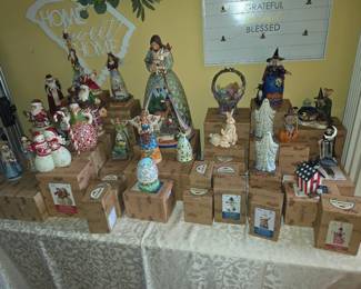 Jim Shore Christmas and Halloween 