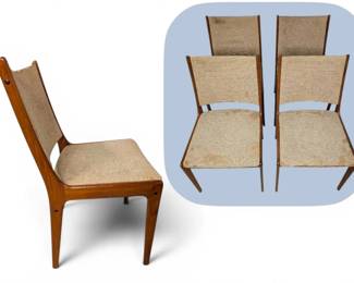 Four MCM Danish Teak Chairs, Uldum Mbelfabrik