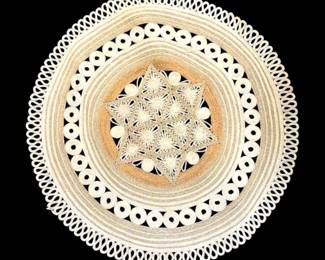 Woven Star Jute Rug
