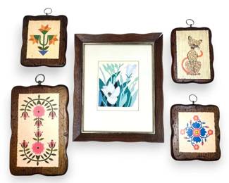 Decoupage Wood Plaques