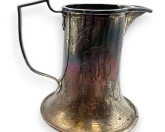A. Newsalt Dayton O. Sterling Silver Creamer 160.9 Grams