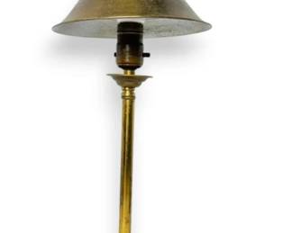 Arts  Crafts Brass Table Lamp