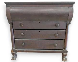 Empire Chest Of Drawers With Lions Paw Feet