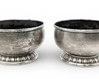 Two Small Sterling Silver Bowls 82g
