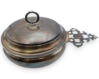 Exemplar Sterling Silver Porridge Bowl 2 197.7 Grams