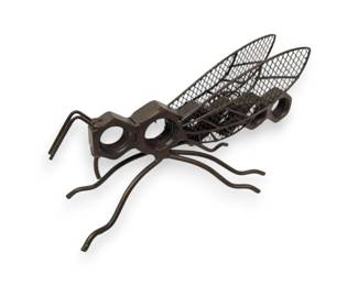 Metal Insect Sculpture