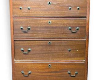 Waterfall Edge Wood Dresser By R J Honer  Co.