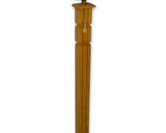 Microsun Wooden Floor Lamp