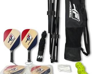 Pickle Ball Set Including Net