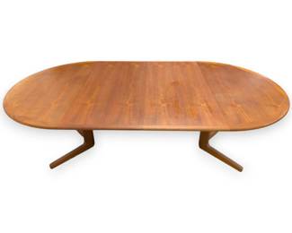 MCM Danish Teak Dining Table with Leaves