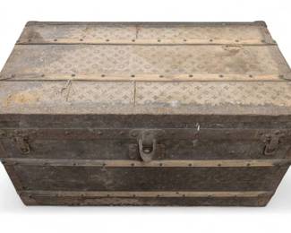 Louis Vuitton Antique Steamer Trunk