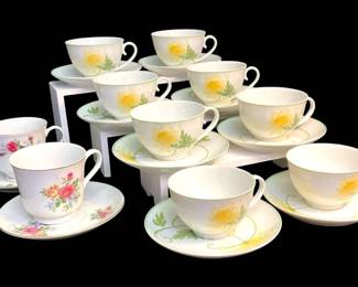 Floral Porcelain Tea Sets