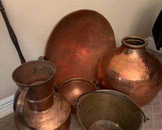 LARGE COPPER DECOR